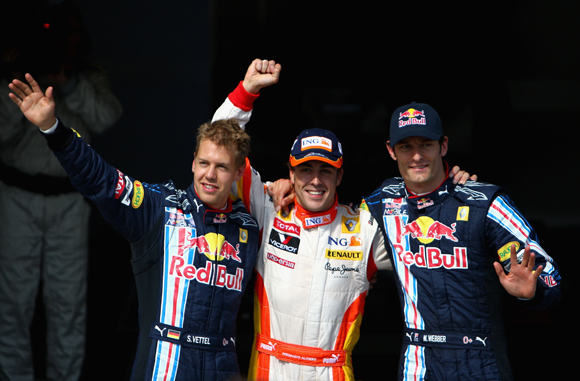 雷诺车队力克红牛车队，阿隆索扛起全队